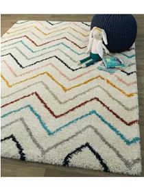 Carpet multicolor polyester carpet  (152 cm, x 91 cm, rectangle) (f)