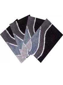 Door mat cotton door mat  (multicolor, medium, pack of 4) (f)