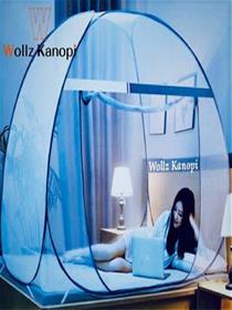 Polyester adults foldable  king size  mosquito net (f)