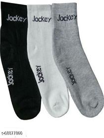 Jockey socks combo pack of 3 (m)