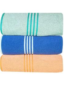 Bath towel cotton 550 gsm bath, hair, sport, beach towel set  (pack of 3) (f)