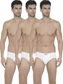 Solid men brief  (pack of 3) (f)