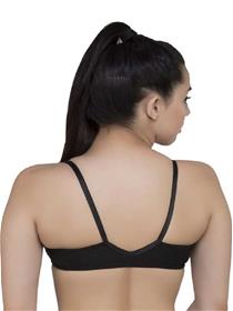 Bra for women push-up non-padded bra (multicolor)