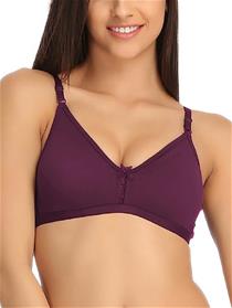 Bra for women  non-padded full cup wire free (a)