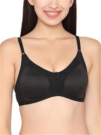 Bra for women non-padded full cup wire free spacer
