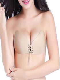 Bra for women  gel silicone push up underwear bra