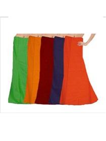 Saree for women's  peticote/cotton petticoats/inskirt saree (pack of 5)