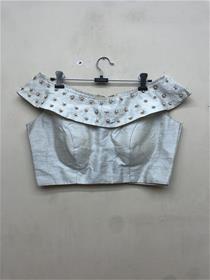 Blouse for women's boat neck blouse/geeta:107-01
