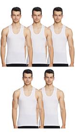 Vest for men rupa jon cotton vest pack of 5 (a)