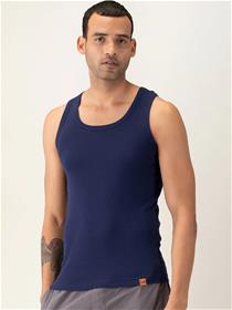 Men pack of 3 solid pure neo-cotton innerwear vests (my)