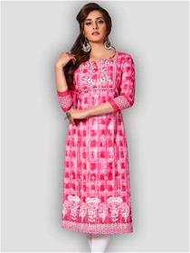 Kurti for women printed pure cotton straight ,fancy,simple designer homewear kurti(f)