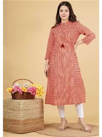 Kurti for women printed cotton straight ,fancy,simple designer home wear kurti (f)