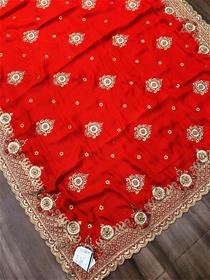 Silk saree for women gunjan bridal saree