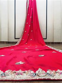 Silk saree for women sairat bridal saree