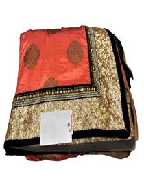 Saree for women 4415 mahotsav border base art-silk,designer,fancy,party wear sequins work