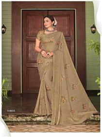 82033 suhani  saree georgette border base,fancy,simple designer & party wear printed saree
