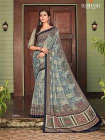 82035 suhani  saree georgette border base,fancy,simple designer & party wear printed saree