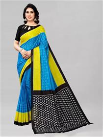 Printed fashion pure cotton saree(multicolor),fancy,simple designer,partywear(f)