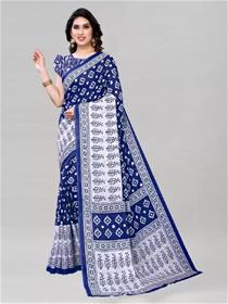 Printed fashion pure cotton saree,fancy,simple designer,party wear (f)