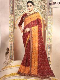 Georgette saree for women aarambh/adavari saree