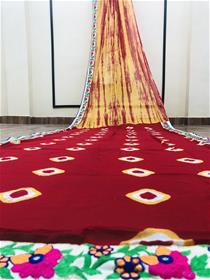 Chundri saree for women nazmeen chiffon saree