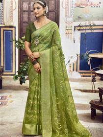 Fancy saree for women maharani