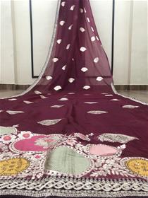 Organza saree for women 2111/kss designer saree