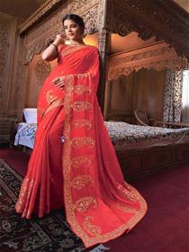 32171 kalyani designer party wear art silk saree with work