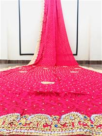 Jacquard saree for women n.khan heavy work saree