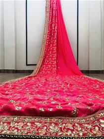 Jari work saree for women janvi bridal saree