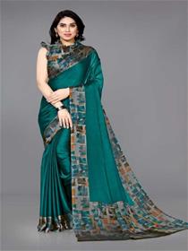 Saree for women printed daily wear chiffon saree