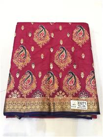 Pure silk saree for women 33271 simple designer party wear saree
