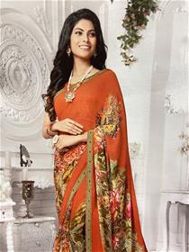 Synthetic saree for women 5755
