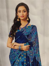 Printed saree for women bahurani 5500 lxpt saree