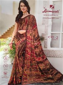 Printed saree for women bahurani 8268 lxpt saree