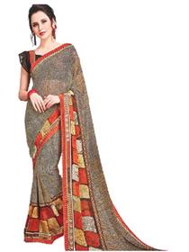 Saree for women new look simple fancy saree