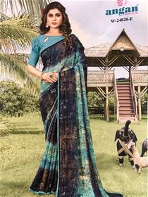 Saree for women glourious/printed georgette saree