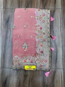 Pure chiffon saree for women disha,fancy saree