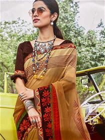 Saree for women super natasha printed saree