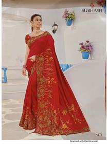 Party wear saree for women 4571