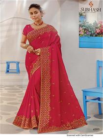 Party wear saree for women 4583