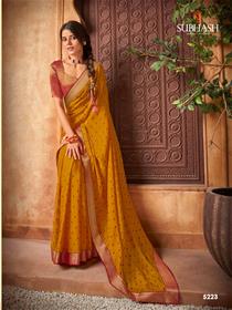 Party wear saree for women 5223