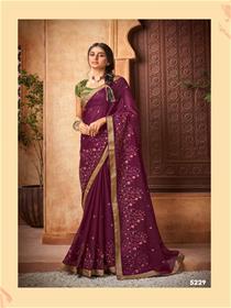 Party wear saree for women 5229