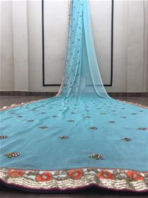 Thread work saree for women 9653,fancy saree