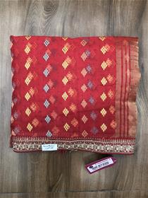 Organza saree for women rohini saree with readymade blouse