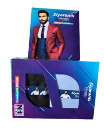Suiting & shirting siyaram's tff-rupay shirt paint combo pack