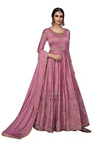 Gown for women maxi anarkali gown with dupatta (a)