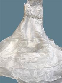 Gown for women 5555:08 ,organza,simple designer,fancy, party wear