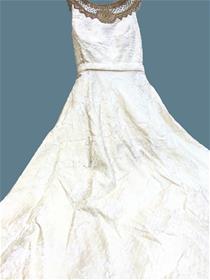 Gown for women 5554:09 chanderi silk jari work,simple designer,fancy,party wear
